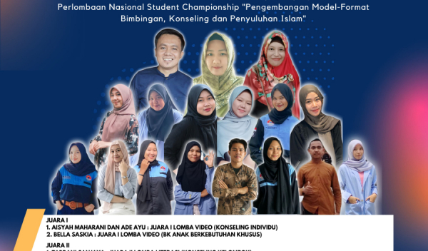 Mahasiswa Prodi BPI Sabet Beberapa Kategori Juara Nasional Student Championship 