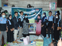 BERBAGI KEBAHAGIAAN DI BULAN PENUH BERKAH, HMPS DAN PRODI BPI MENGADAKAN BAKTI SOSIAL