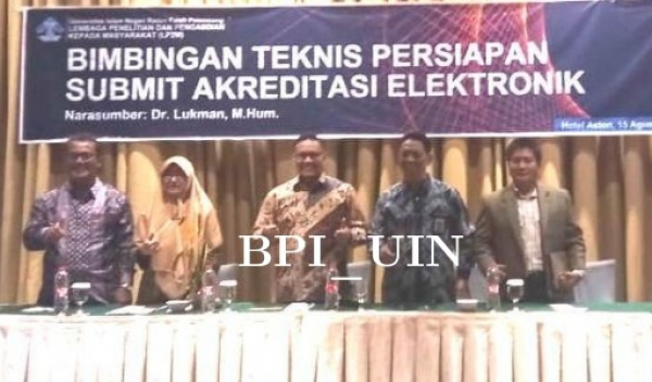 LP2M UIN RAFAH Gelar Bimtek Persiapan Submit Akreditasi Elektronik