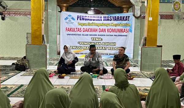 Penguatan Aqidah Menuju Masyarakat Religius Menjadi Tema PKM di Kecamatan Kelekar